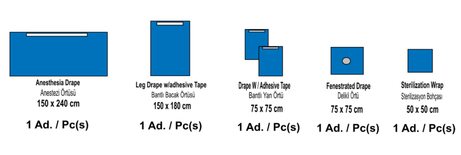 Estetik Cerrahi Örtü Setleri